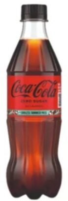 Gāzēts dzēriens COCA COLA Zero, PET, 0.5 l(DEP)